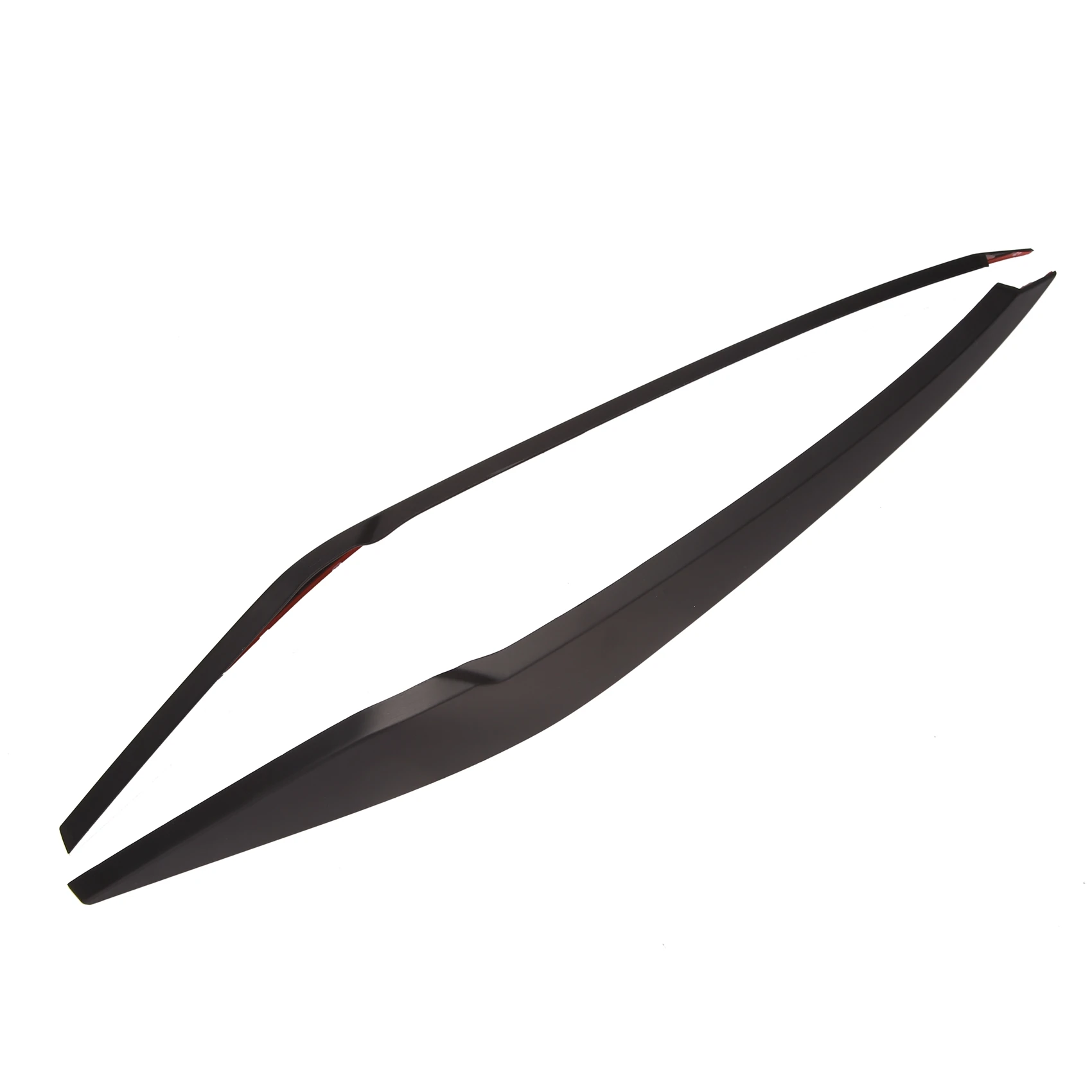 

For Polo 2019 2020 2021 Front Headlight Eyelids Eyebrow Trim Sticker Matte