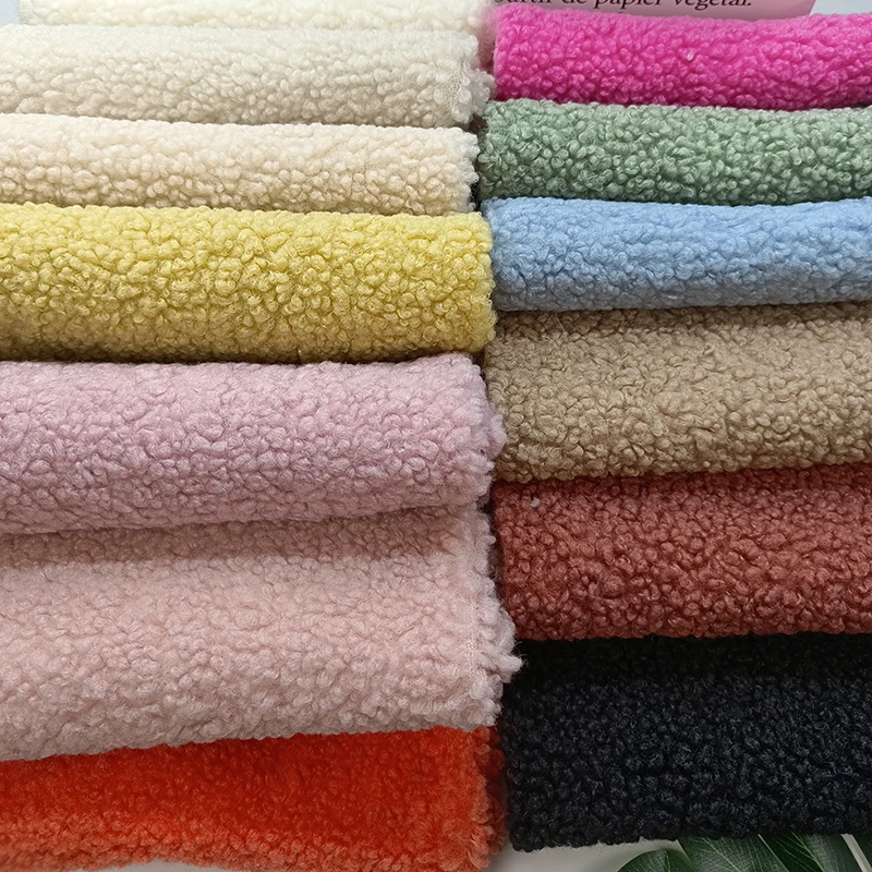 Description Picture 3 of itemFaux Fur Fabric 45x50cm Plush Fabric 100% Polyester Minky Fabric Eco-friendly DIY Sewing Fabric DIY Handmade/sleepwear Fabric