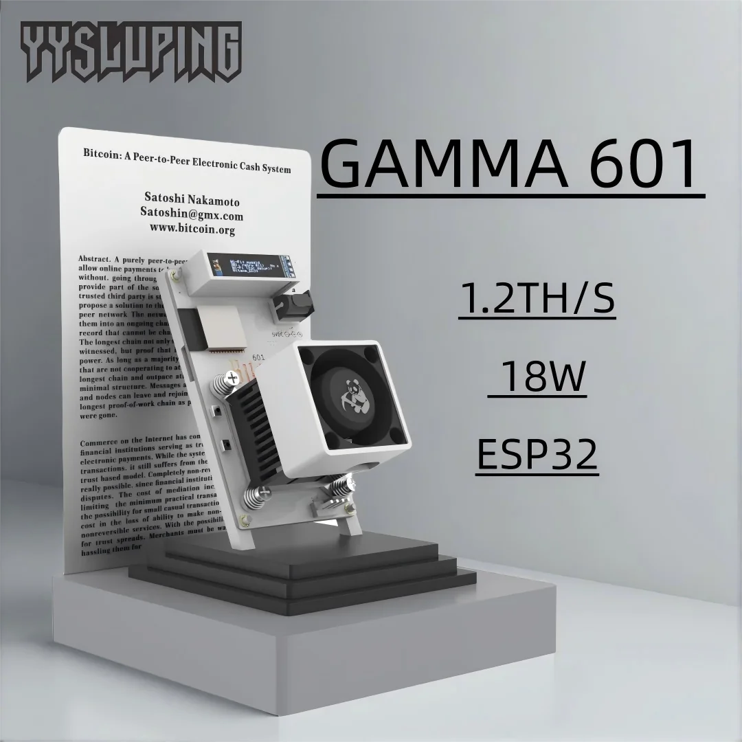 YYSLuping Gamma 601 BM1370 Asic Chip Bitcoin Miner