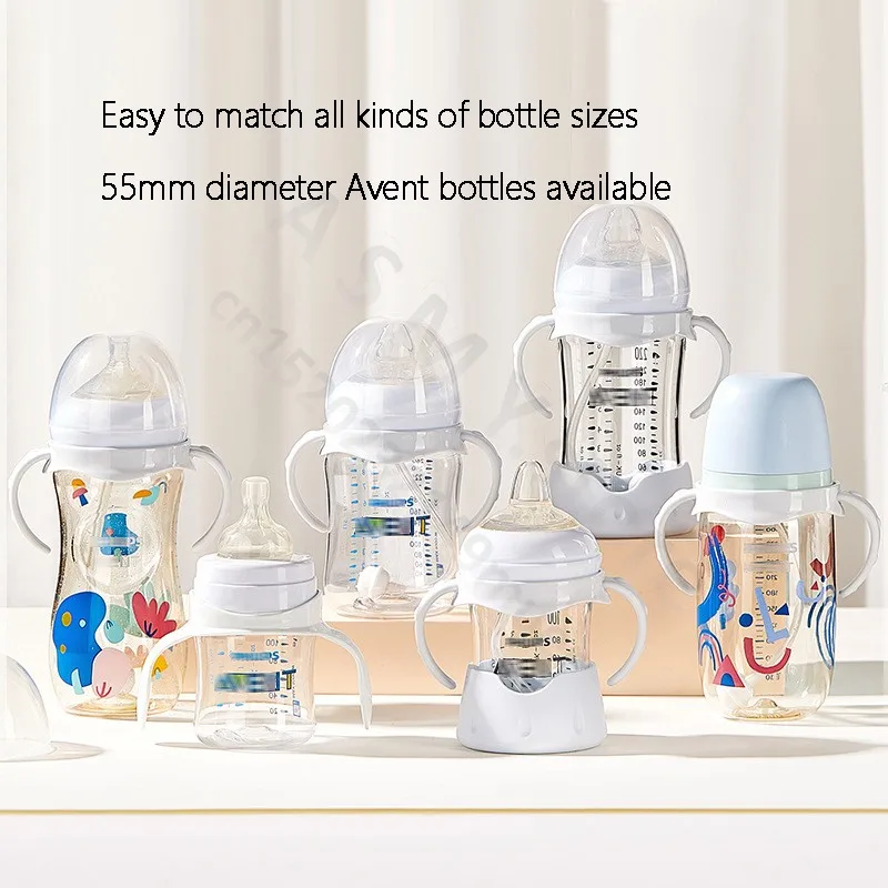 Avent wide-bore bottle handle / teat / bottle base / screw teeth - dust cap /Avent bottle accessories 2
