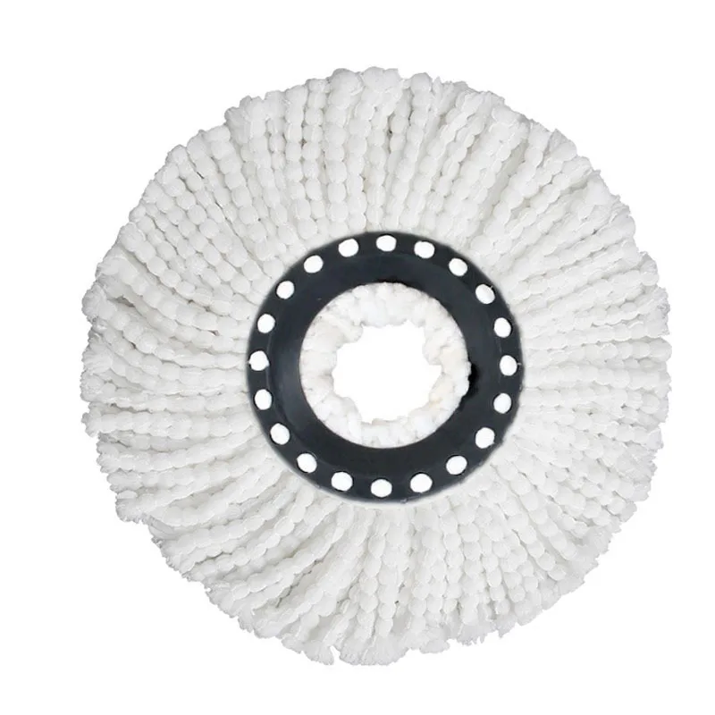 Rotary Mop Cloth Head, Thick Mop Head, Replacement Fiber, Round, Accessories