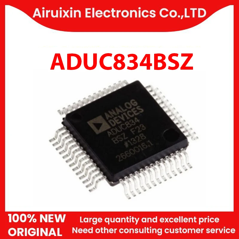 

100% новый и оригинальный ADUC834BSZ QFP52 1 шт./лот
