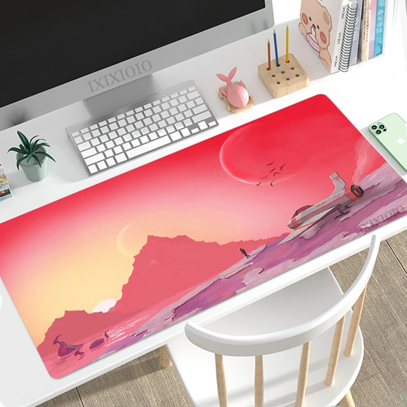No Man'S Sky Mouse Pad Gaming Xl Home Hd Computer Mousepad Xxl Mousepads Tappeto Morbido Antiscivolo Office Laptop Desktop Mouse Pad