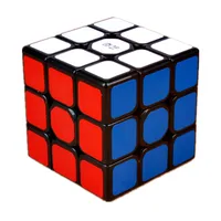 QiYi QiHang Warrior M 3x3 Cubos Mágicos Branco Preto Quebra-cabeça de Velocidade  Profissional cubo mágico brinquedos presentes de natal de aniversário para crianças
