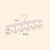 1PC Bra Hanger For Closet,360°Rotating Multi-Functional Racks With Hook For Camisole Hat Belt Bag,Saving Space Vest Storage Rack 6