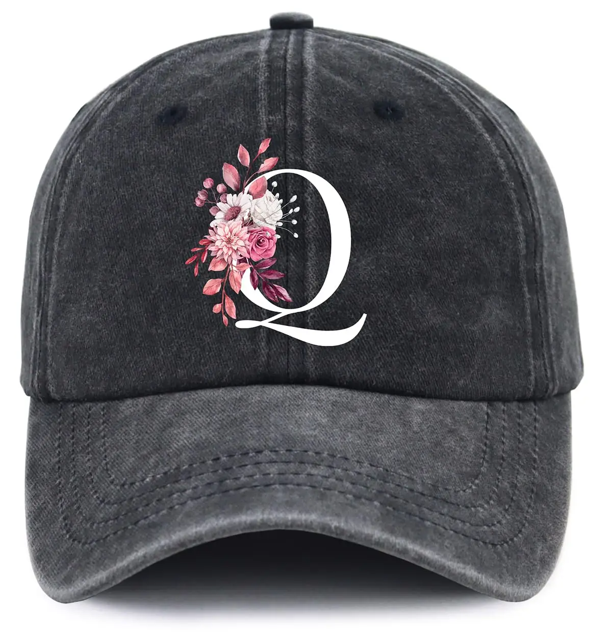 

Классическая буква алфавита Q, свадебная шляпа для подружки невесты, для улицы, спорта, рыбалки, Солнцезащитная шляпа, кепка в стиле хип-хоп