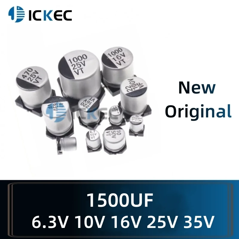 

Фотоэлектрические алюминиевые конденсаторы 1500UF 6,3 V 10V 16V 25V 35V
