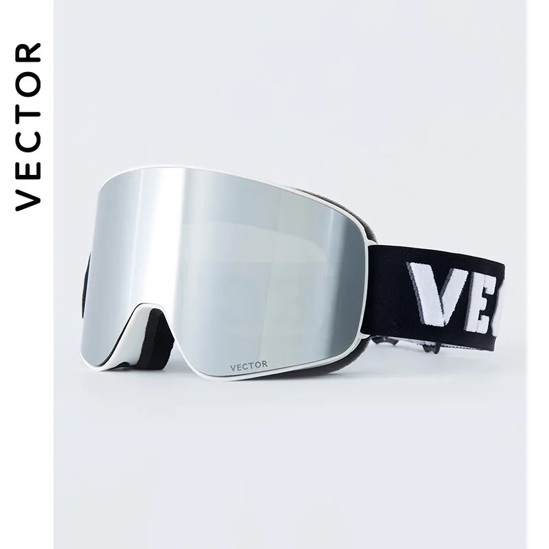 VECTOR Ski Goggles Snowboard Anti-fog and Anti-ultraviolet Poc Men Women Skiing Eyewear UV400 Snow Protection Glasses Double 6