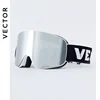 VECTOR Ski Goggles Snowboard Anti-fog and Anti-ultraviolet Poc Men Women Skiing Eyewear UV400 Snow Protection Glasses Double 6