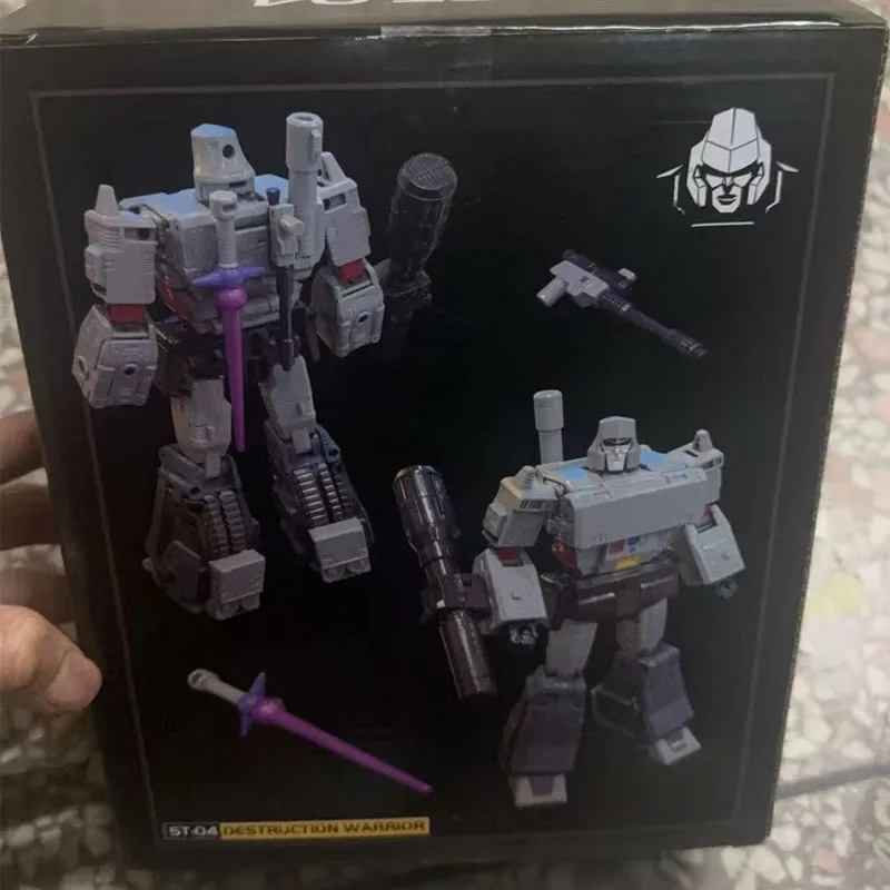 트랜스포머 ST-04 ST04 메가탱크 KO SS 시리즈 18CM 무비 버전 애니메이션 액션 피규어 로봇 모델 가동식 인형 선물