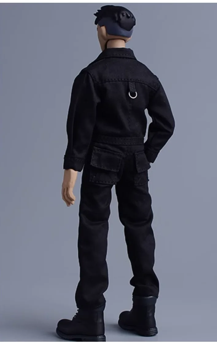 Fanatic 1/12 Soldier Trendy Clothes Bodysuit Einteiliger Hosenanzug Loose Workwear Jumpsuit Modell für 6-Zoll-Actionfiguren Auf Lager – Detail 4