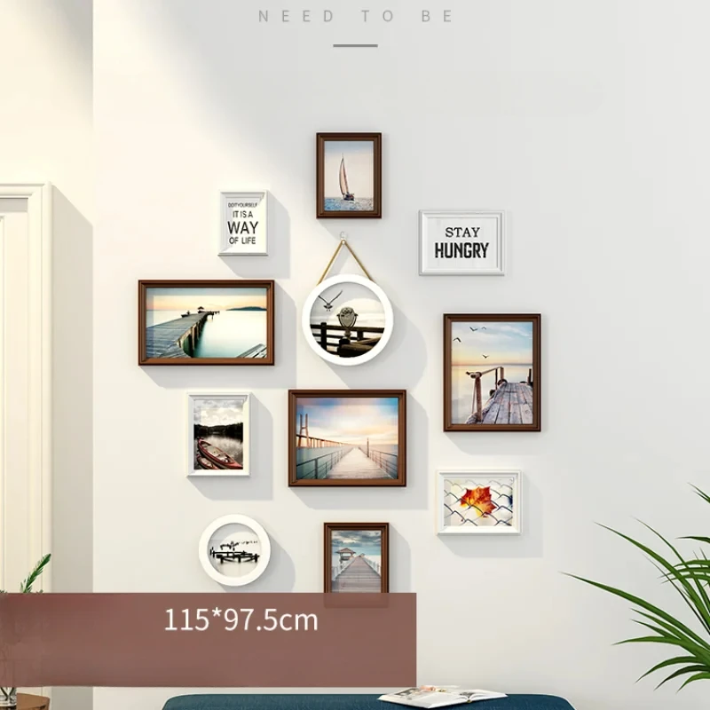 Vertical No-Drill Modern Photo Frame 5