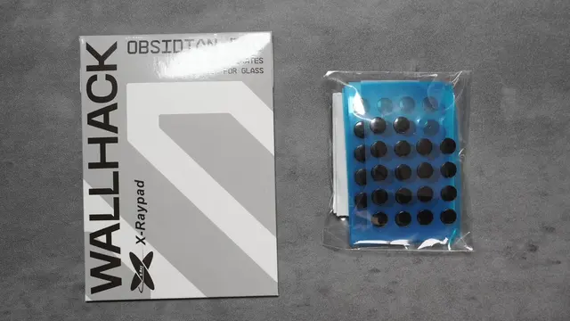 Wallhack-x-raypad Obsidian Pro UHMW-PEユニバーサルドットマウス 
