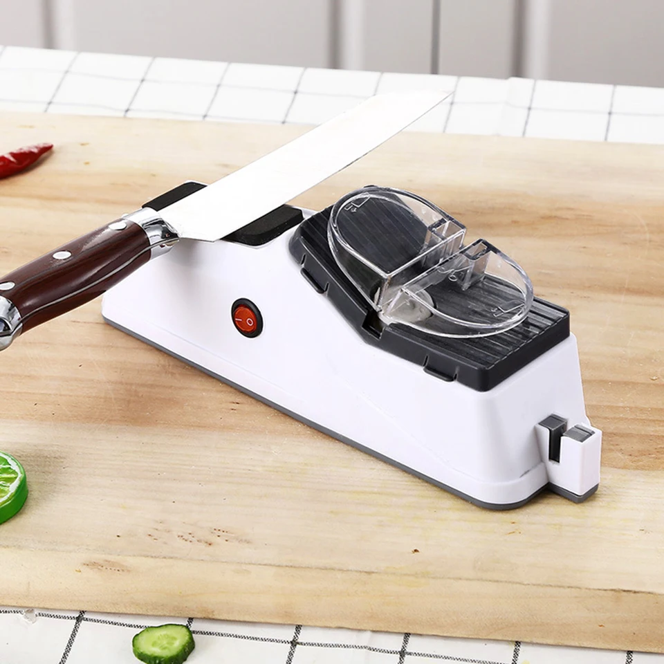 Electric Knife Sharpener Adjustable USB Rechargeable