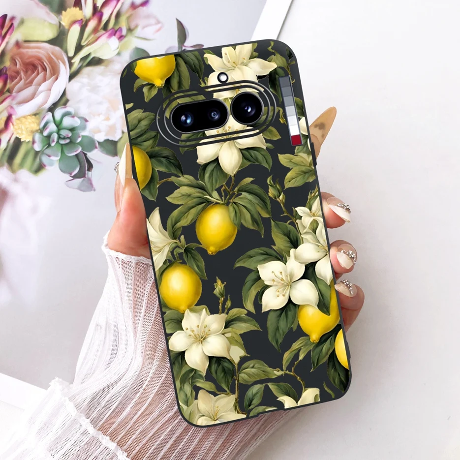 Cute Lion Fashion Painted Soft TPU Cover - Stylish Case