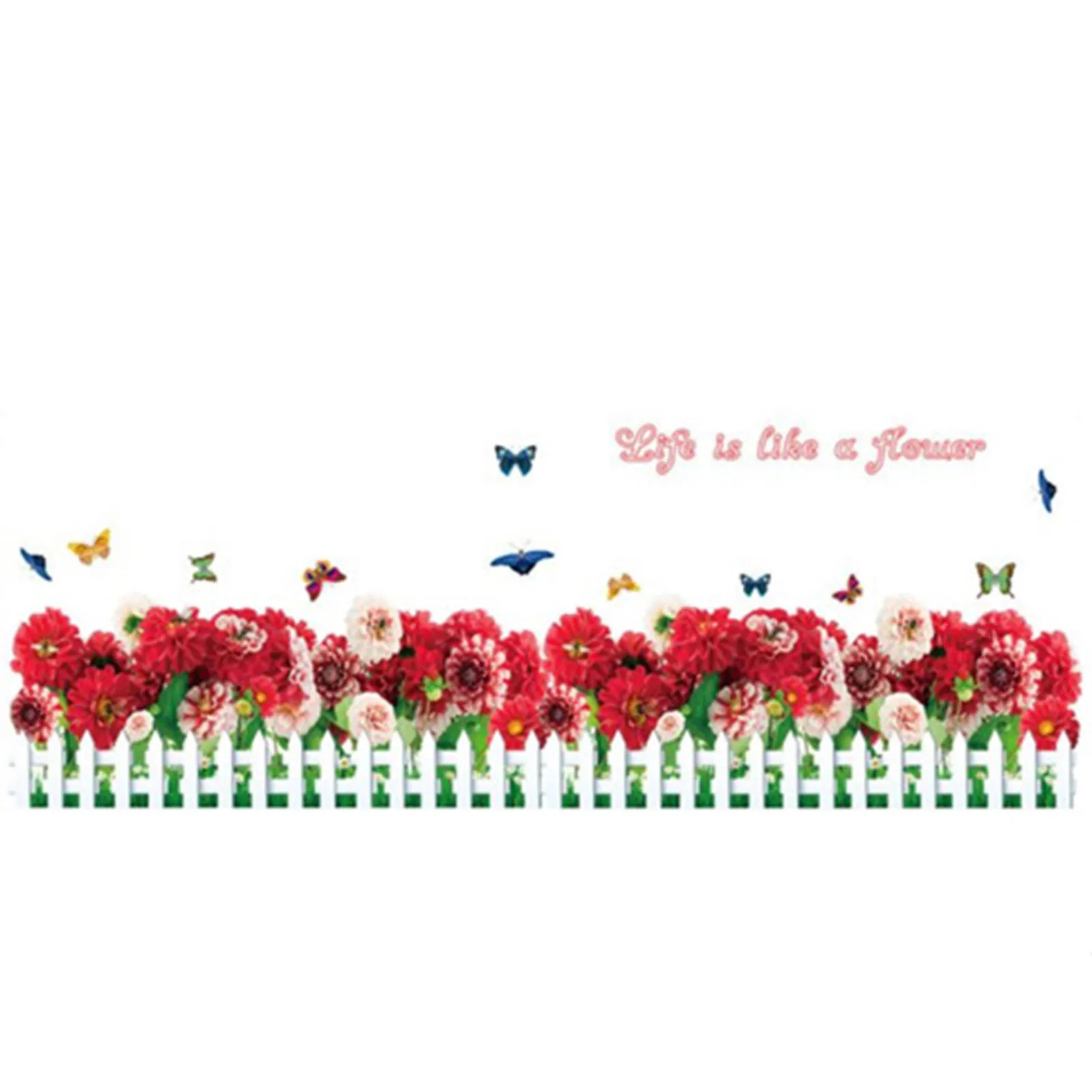 flowers-garden-butterflies-wall-decors-entryway-window-room-wall