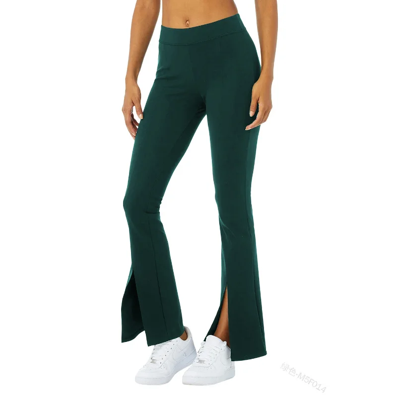

New Arrival Slim Wide Leg Pants Leggings for Women Women Fashion Stretch Waistband Sports Yoga Running Cotton Pants