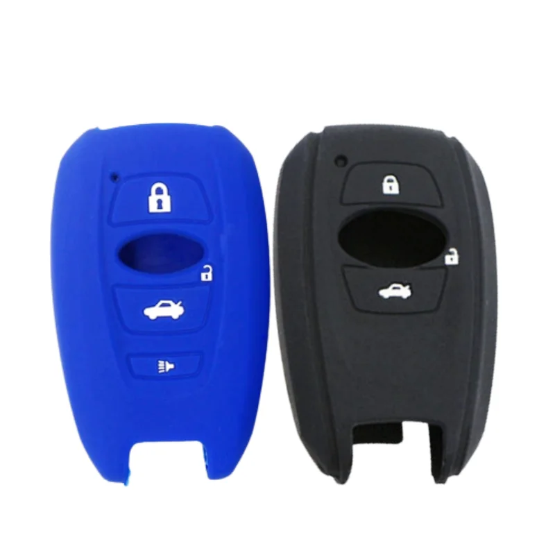 

3 4 buttons Silicone Car Key Case for Subaru Legacy Impreza Forester Xv Trezia BRZ Wrx Levorg Outback Smart Cover Fob Accessorie