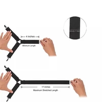 4pc 3 Clips Bed Sheet Holder Bed Corner Holder Fasteners Mattress Cover Clips Heavy Duty Bedding Sheet Elastic Straps Adjustable 5