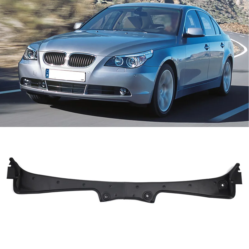 자동차 앞 유리 카울 패널 커버 51717027083, BMW 5 시리즈 E60 E61 2004-2007 E60 LCI / E61 LCI 2008-2010, 블랙