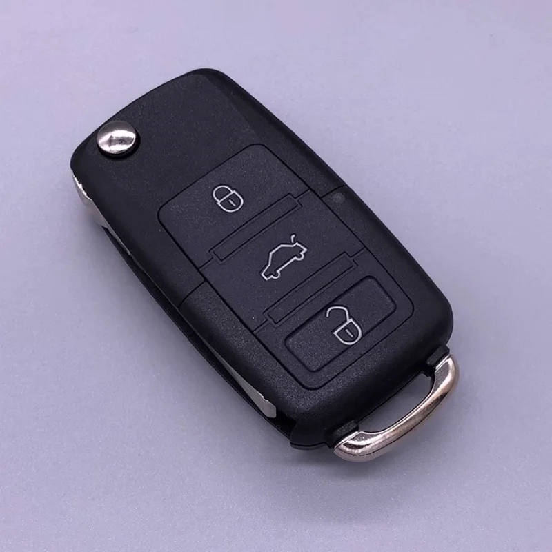Blank Car Key Shell Remote Flip 3 Buttons For VW Beetle/Caddy/Eos/Golf/Jetta/Polo/Scirocco/Tiguan/Touran/UP folding car key shell car key shell