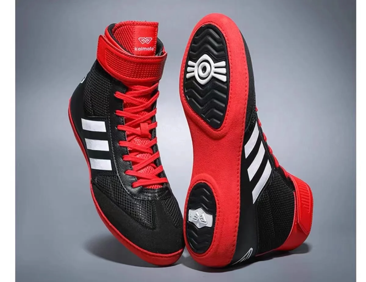 Men Professional Wrestling Shoes Training Gear Original Boxing Shoes Non-Slip Sneakers Women Indoor Breathable Wrestling Boots