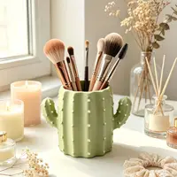 1 creative multifunctional cactus pen holder, suitable for students and offices, and can also be used as a storage container. 3