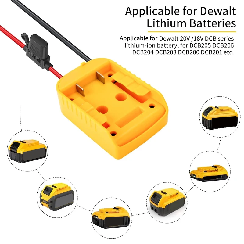 Dewalt 18V/20V Ƭ ͸  Ŀ   DIY Rc ڵ ϱ  ON/OFF ġ  30Amp ǻִ DIY ͸ 