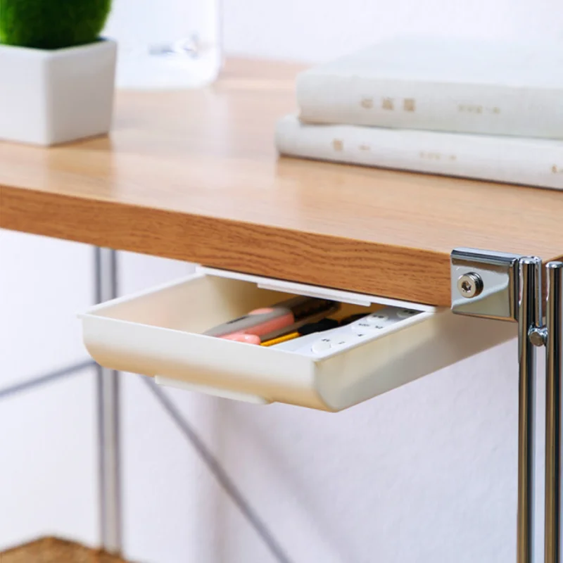 

Desk Organizers Storage Drawer Self-adhesive Storage Box Office Desktop Tools Organizers Knife Fork Kitchen Organizer Makeup