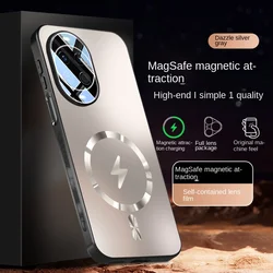 Magnetic Shockproof TPU Lens Protection Case for Nova 14 (Grey)