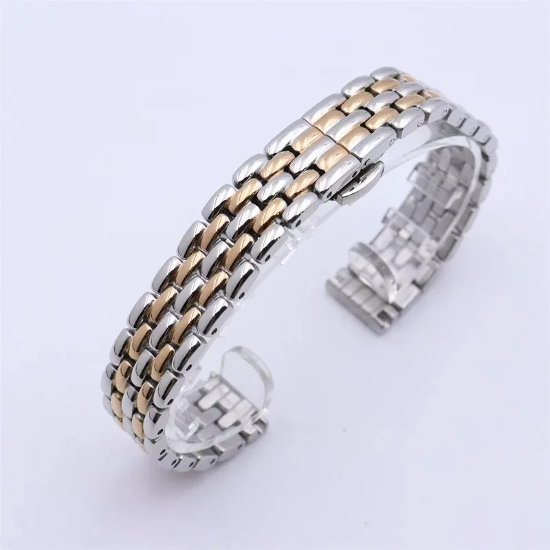 Rose Gold Stainless Steel Ladies Watch Bracelet Strap