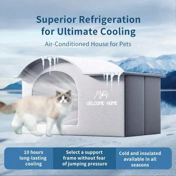Summer Pet Ice House – Cooling Cat & Dog Bed 1