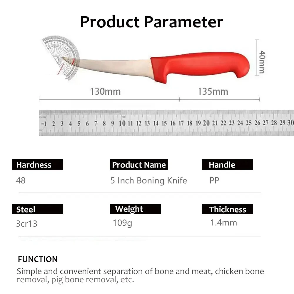 Kitchen Knife Boning Knife Professional Meat Cleaver Stainless Steel Chef Knife Cooking Knives Fruit Kitchen Supplies