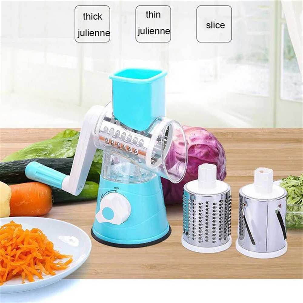 Description Picture 3 of itemManual Rotary Cheese Grater for Vegetable Cutter Potato Slicer Mandoline Multifunctional Vegetable Chopper Kitchen Accessories