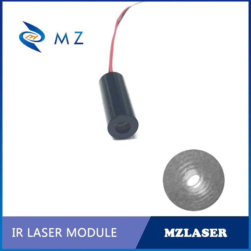 High Quality Laser Module D8mm 780nm 1mw IR Dot Infrared Invisible Light Positioning Class II Safety Laser Module 780nm 3mw infrared ir laser diode dot module dc3v 6x10mm