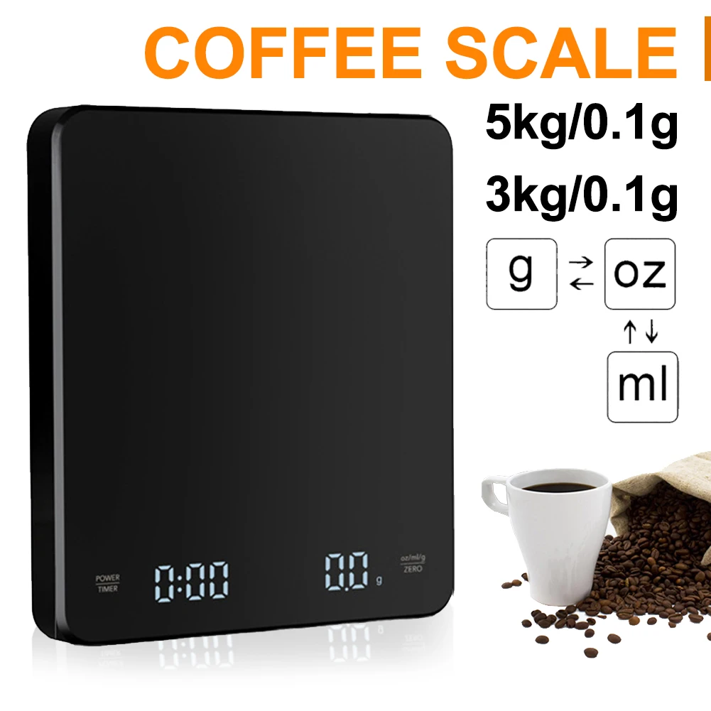 Ÿ̸Ӱ ޸   Ŀ ü߰, 帳  ü߰ LCD ÷,  ڵ  , 5kg, 3kg, 0.1g