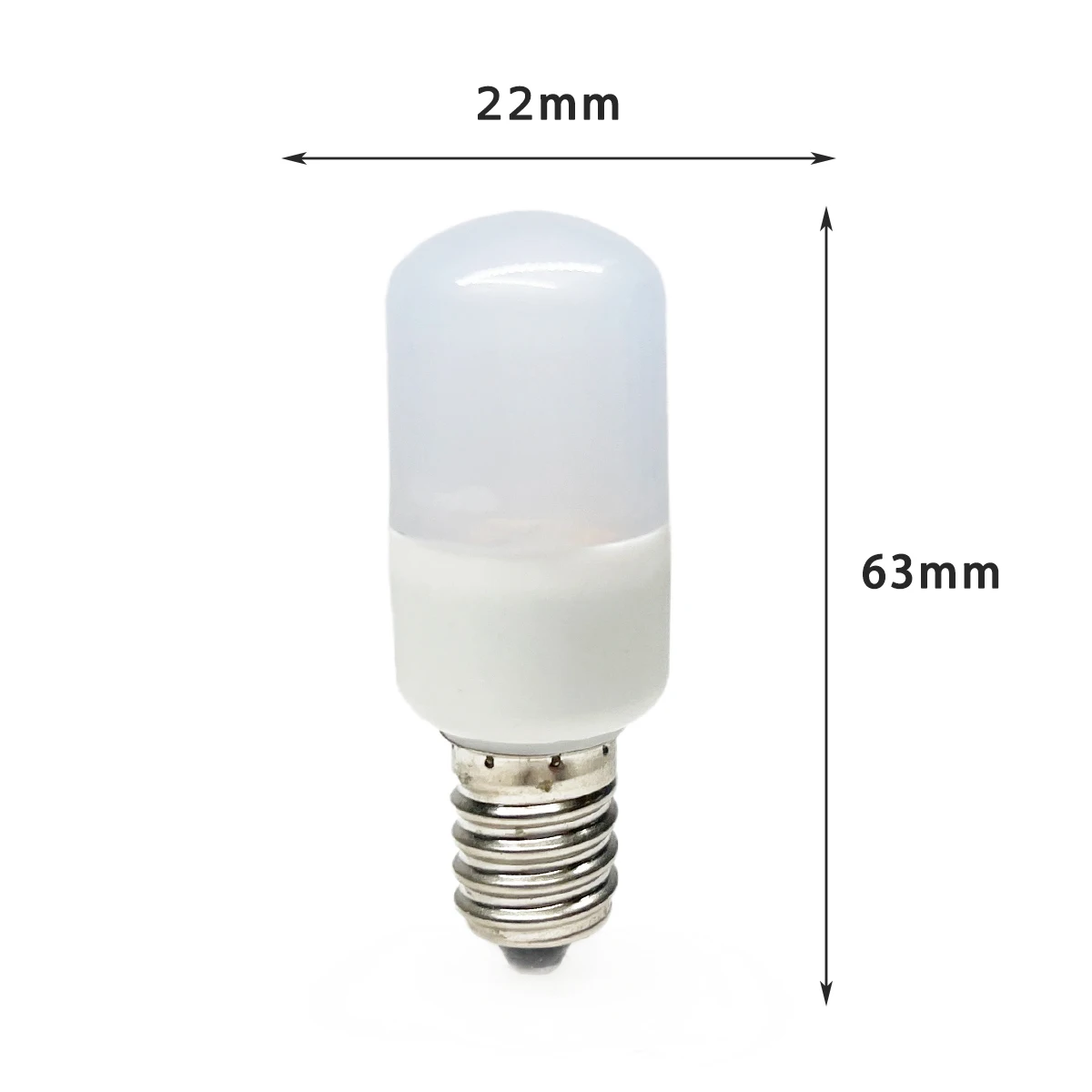 LED 냉장고 조명, E12, E14, T22, 110V, 220V, 재봉틀 레인지 후드, 전자레인지 오븐 조명, 냉온 백색, AC 85-265V