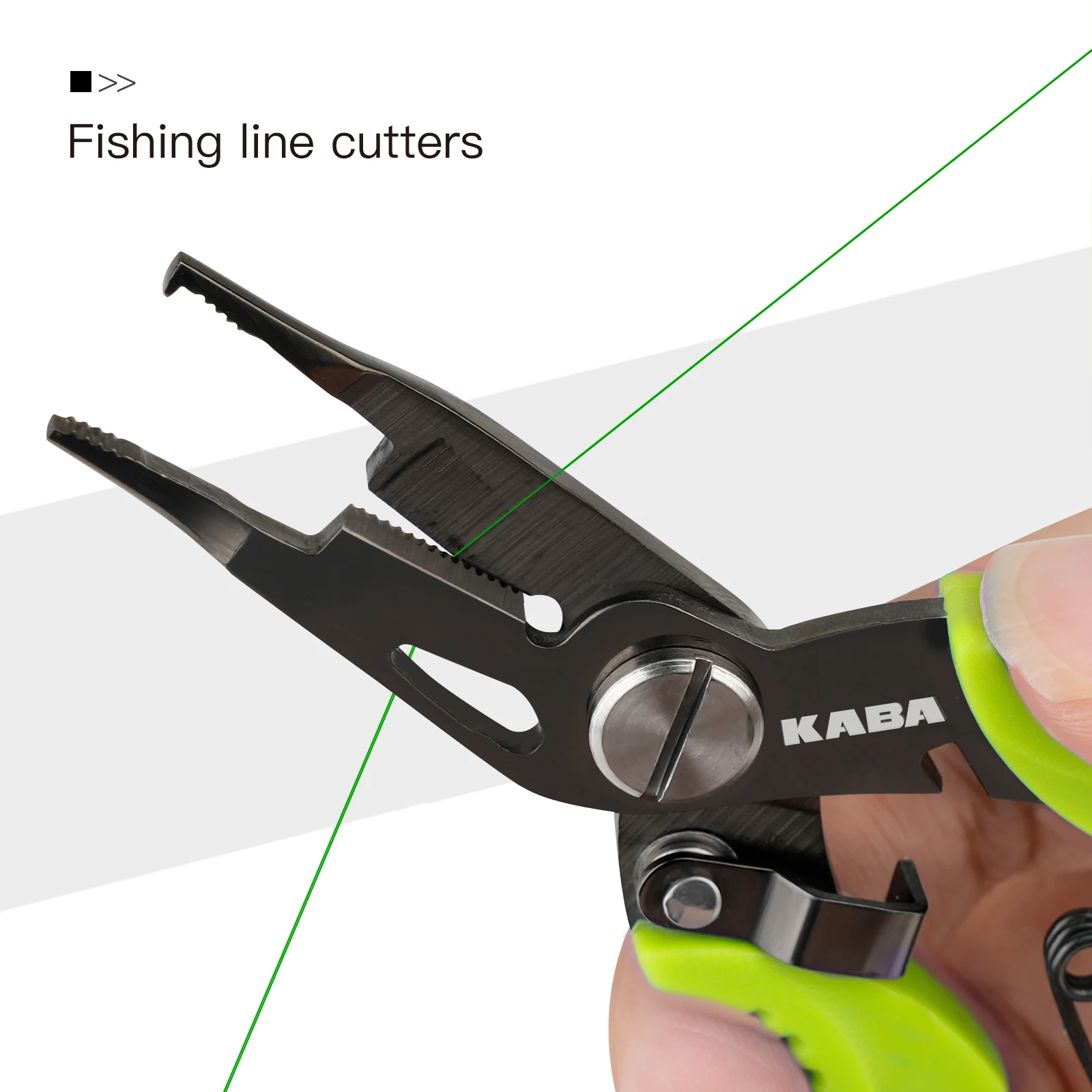 Kaba Mini Fishing Gripper Fishing Pliers Set 5'' Fish Lip Gripper  Professional Fishing Tackle Accessories Small Lightweight