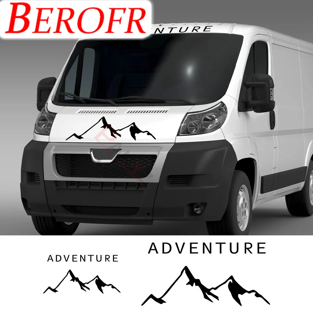 4 Pz/Lotto Adesivi Per Auto Per Peugeot Boxer Fiat Ducato Citroen Jumper Camper Van Camper Grafica Decalcomanie In Vinile Accessori Auto