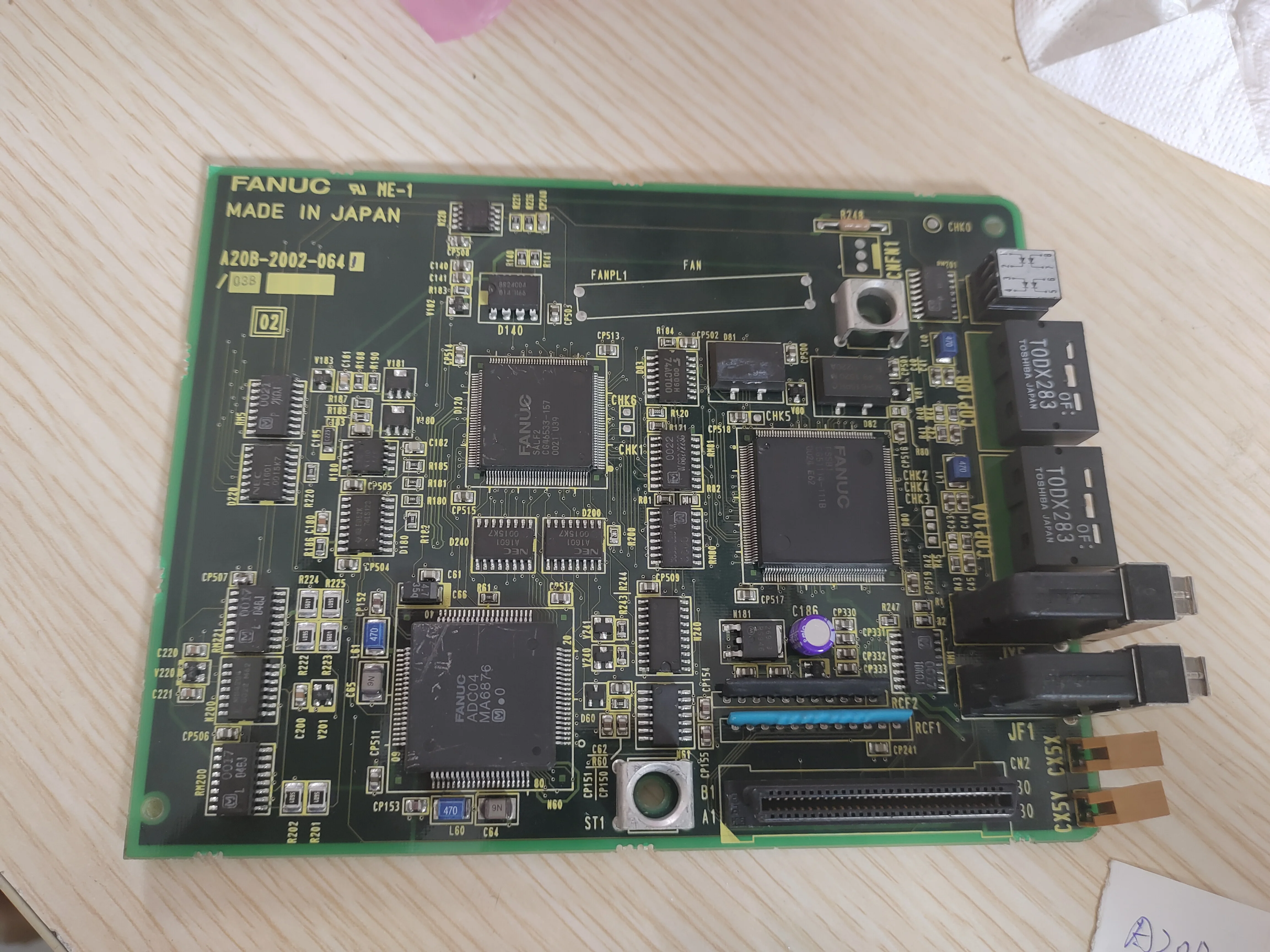 

Проверено на печатную плату A20B-2002-0641 Fanuc