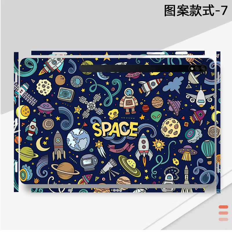For Sumsung Tab S10 S9 S8 Ultra 14.6 Tab S8+ 12.4 S7+ FE T970 T870 Full Body Laptop Vinyl Decal Cover Sticker Skin Protector