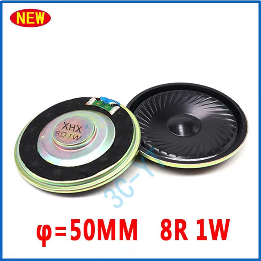 8 Ohm 1W 50MM Mini Horn Loudspeaker 2PCS For Doorbell Intercom Toys