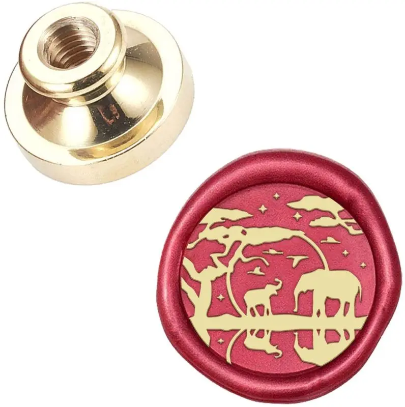 CRASPIRE Wax Seal stempel hoofd planeet verwijderbare
