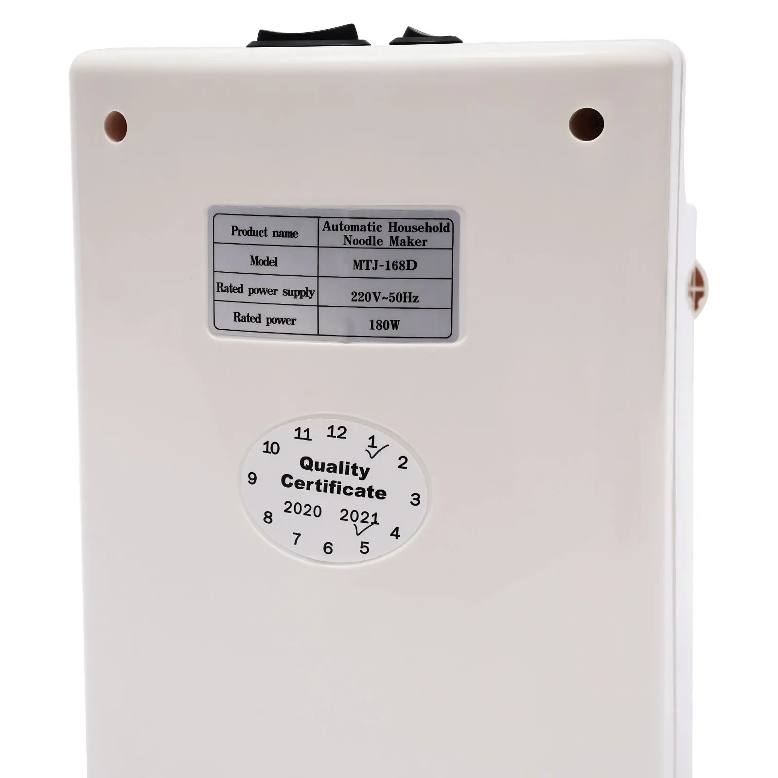 S53c48f28612f48d48c7a62be7e77a714E Automatyczna maszyna do robienia makaronu do urządzenie do gotowania makaronu domowego elektryczna do makaronu 160W do Spaghetti 220V narzędzia kuchenne