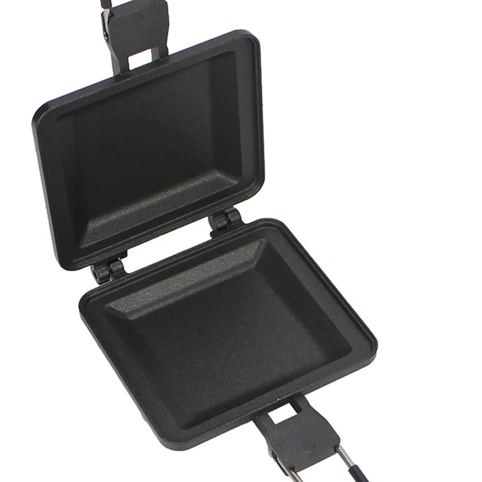 Double Sided Sandwich Baking Pan with Storage Bag Fried Egg Pan Frying Pan for Breakfast Bread Barbecue Hot Dog Pancakes