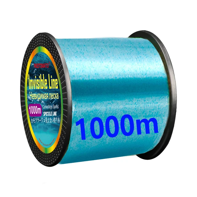 3000m 1000m Invisible Fishing Line 3D Spoted Bionic Fluorocarbon Coated