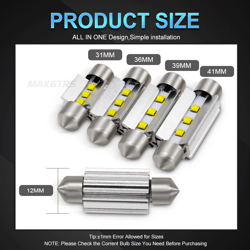 ڵ ׸  XBD Ĩ LED , 2x, 31mm, 36mm, 39mm, 41mm, C10W, C5W, 佺, ȭ ſ ,  ȣ 
