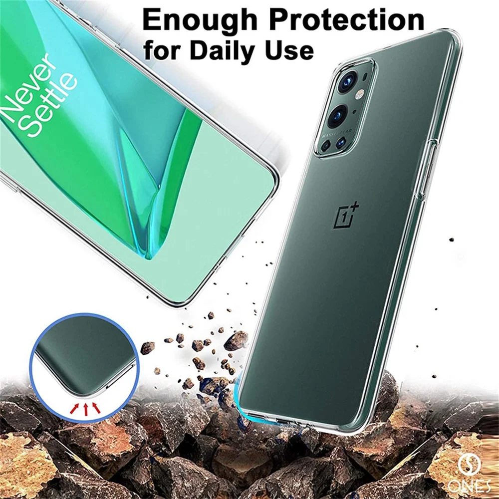 Crystal Clear Silicone Phone Case – Transparent Protective Cover
