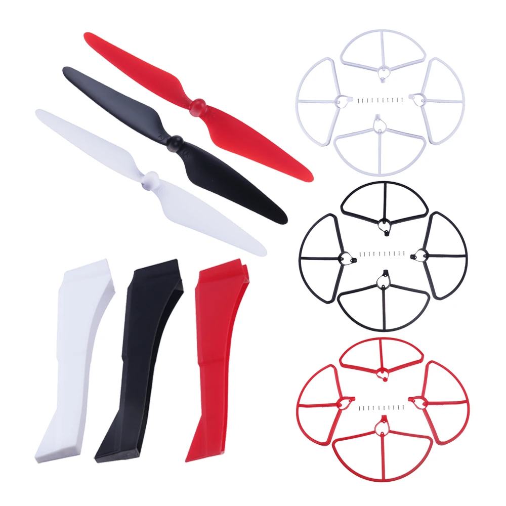 Elica + Coperchio Protettivo + Parti Della Staffa Per Hubsan X4 H501S, H501A, H501C, H501M, H501S W, H501S Pro Rc Quadcopter