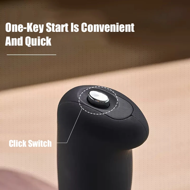 Electric Milk Frother Handheld Wireless Coffee Whisk Blender Egg Beater Cappuccino Frother for Kitchen
